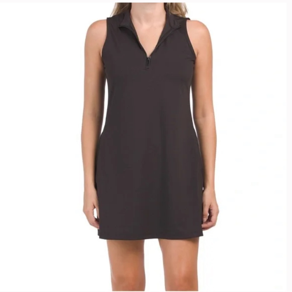 Tommy Bahama golf dress with shorts black M